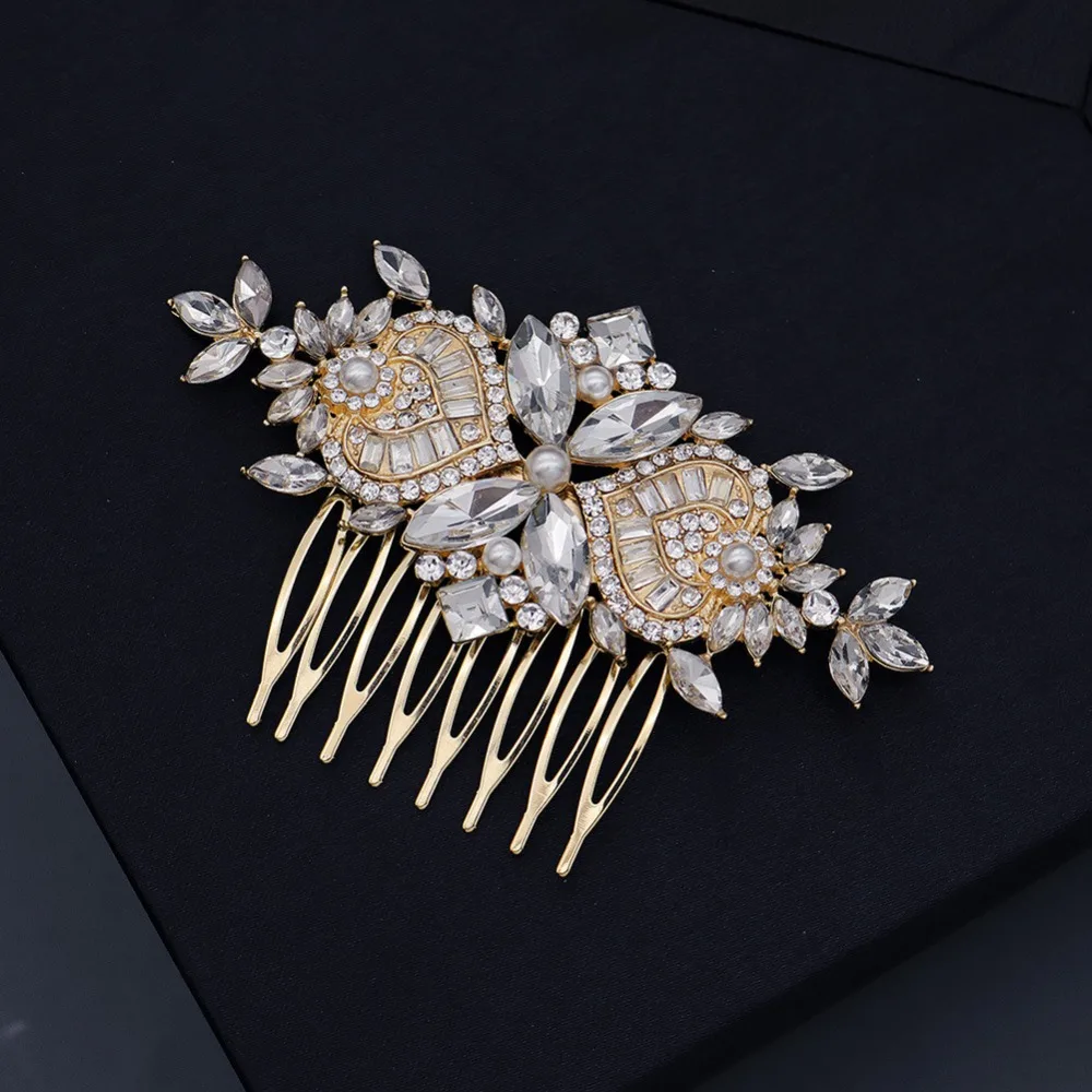 Classic Silver Crystals Wedding Hair Comb with Diamond for Wedding Dress Headpiece Wedding Hair Accessories bride accesories
Classic Silver Crystals Wedding Hair Comb with Diamond for Wedding Dress Headpiece Wedding Hair Accessories bride accesories