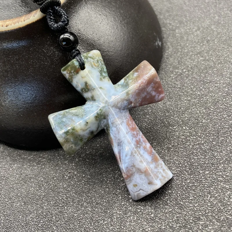Natural Gemstone Agate Cross Charms Crystal pendant mineral Crystal Amethyst Fluorite quartz Jewerly Christmas accessories
Natural Gemstone Agate Cross Charms Crystal pendant mineral Crystal Amethyst Fluorite quartz Jewerly Christmas accessories