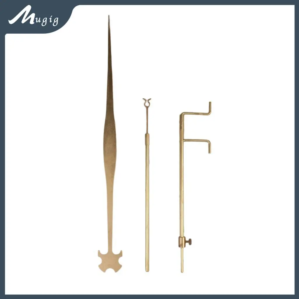 Golden Plated CNC Cut Acoustic Cello Makers Tool Kit Luthier Supplies For Maple Wood Sound Post Gauge Measure Retriever Clip SET
Golden Plated CNC Cut Acoustic Cello Makers Tool Kit Luthier Supplies For Maple Wood Sound Post Gauge Measure Retriever Clip SET