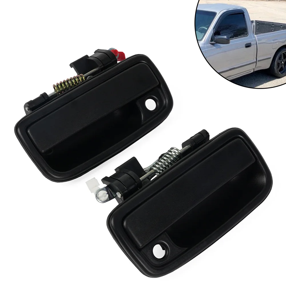

​For Toyota Tacoma 95-04 Front Outside Outer Door Handle Pair 69220 69210 35020
