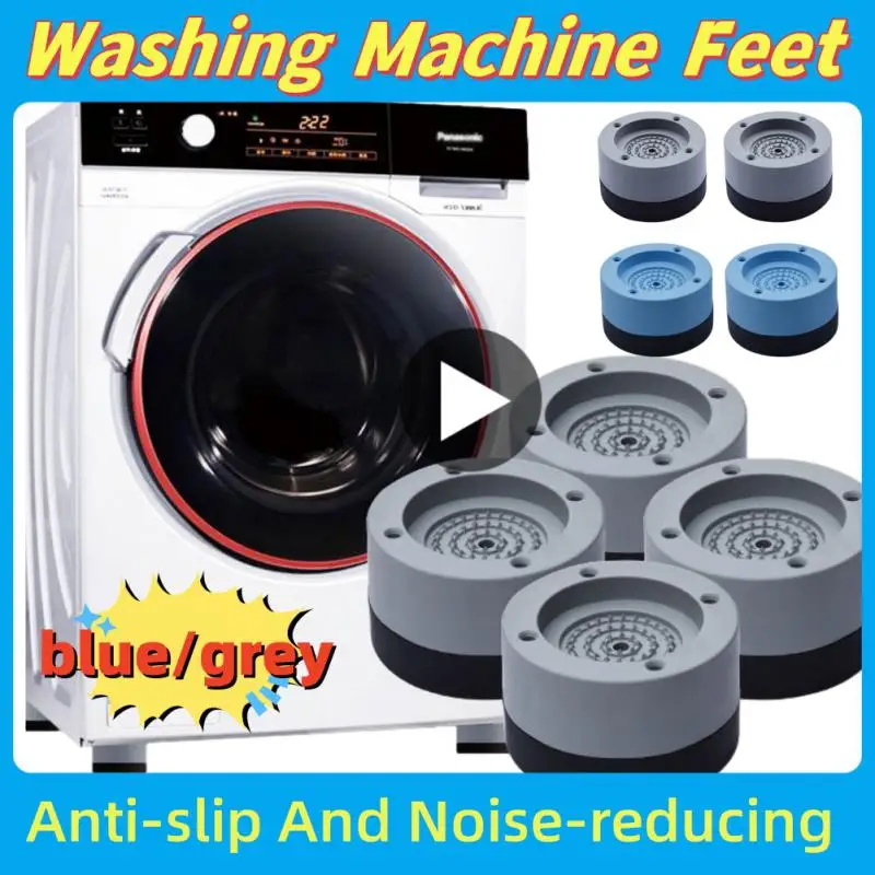Universal Anti Vibration Pads Washing Machine Rubber Feet Mat Anti-vibration Pad Noise-reducing Furniture Lifting Foot Base
Universal Anti Vibration Pads Washing Machine Rubber Feet Mat Anti-vibration Pad Noise-reducing Furniture Lifting Foot Base