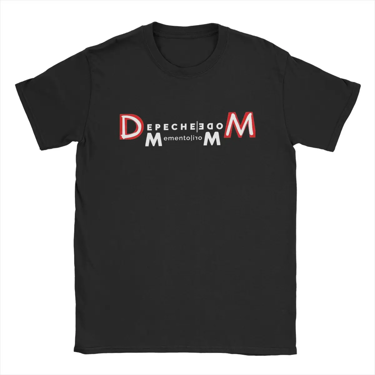 

Мужские футболки с ремешком Memento Mori II Depeches, одежда из 100% хлопка, Забавные футболки с коротким рукавом и круглым вырезом, идея для подарка