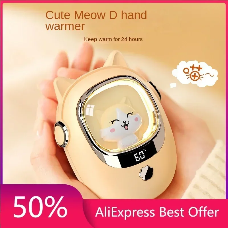 New Winter Warm Handwarmer Charger 2-in-1 Cute Pet Night Light Portable Mini Handwarmer USB Rechargeable Gift for Girlfriend
New Winter Warm Handwarmer Charger 2-in-1 Cute Pet Night Light Portable Mini Handwarmer USB Rechargeable Gift for Girlfriend