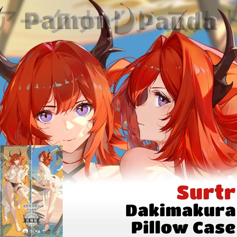 Surtr Dakimakura Arknights Game Pillow Case Sexy Hugging Cushion Cover Otaku Full Body Pillowcase Home Bedding Decor Xmas Gift
Surtr Dakimakura Arknights Game Pillow Case Sexy Hugging Cushion Cover Otaku Full Body Pillowcase Home Bedding Decor Xmas Gift