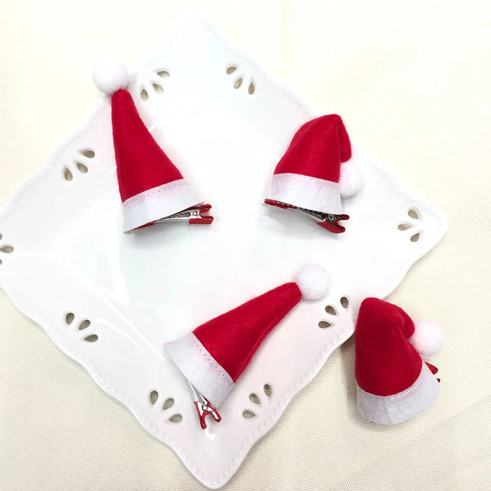 12pcs Christmas Hat Hair Clips Xmas Hairpins Girls Hair Accessories Mini Hair Clips for Party Performance
12pcs Christmas Hat Hair Clips Xmas Hairpins Girls Hair Accessories Mini Hair Clips for Party Performance