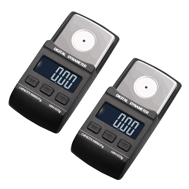2X Professional High Precise Digital Turntable Force Scale Gauge Arm Load Meter LCD Backlight 100G/0.01G
2X Professional High Precise Digital Turntable Force Scale Gauge Arm Load Meter LCD Backlight 100G/0.01G