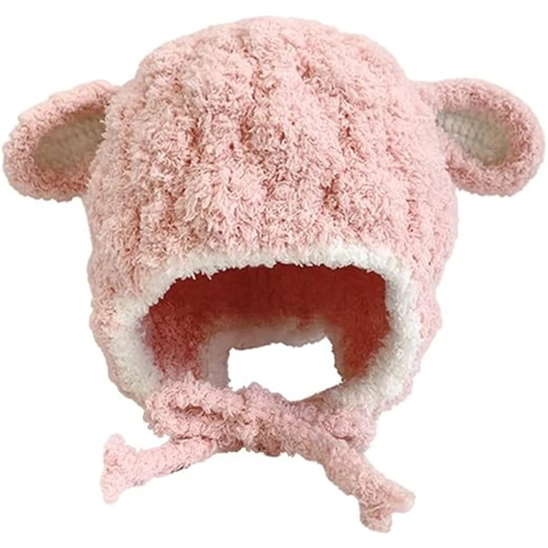 Beanie for Baby Girls and Boys Infants Hats Furry Woolen Beanie Knitted Ear Protection with Cute Bear Ear 0-36 Months
Beanie for Baby Girls and Boys Infants Hats Furry Woolen Beanie Knitted Ear Protection with Cute Bear Ear 0-36 Months