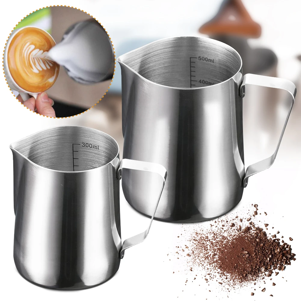 Inner Scale Espresso Coffee Milk Frothing Pitcher Stainless Steel Creamer Macchiato Cappuccino Latte Art Maker Pitcher Cup
Inner Scale Espresso Coffee Milk Frothing Pitcher Stainless Steel Creamer Macchiato Cappuccino Latte Art Maker Pitcher Cup