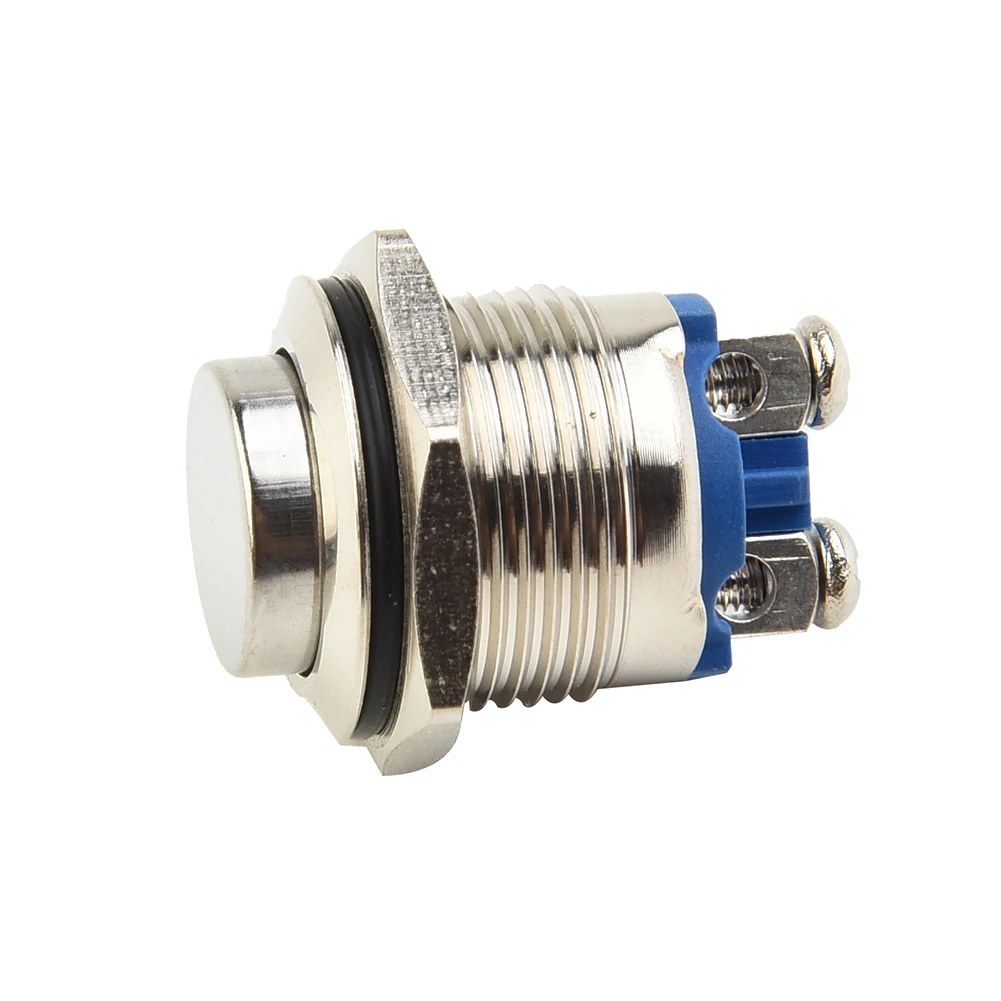Shockproof Push Button Switch Momentary 2A/36VDC Nickel-Plated Brass 1NO 18mm Waterproof Metal Durable Equipment
Shockproof Push Button Switch Momentary 2A/36VDC Nickel-Plated Brass 1NO 18mm Waterproof Metal Durable Equipment