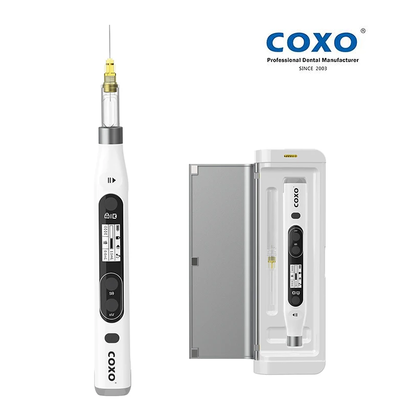COXO Dental Anesthesia Injector Portable Painless Wireless Syringe With Operable LCD Display Chargeable Clinical Injection
COXO Dental Anesthesia Injector Portable Painless Wireless Syringe With Operable LCD Display Chargeable Clinical Injection