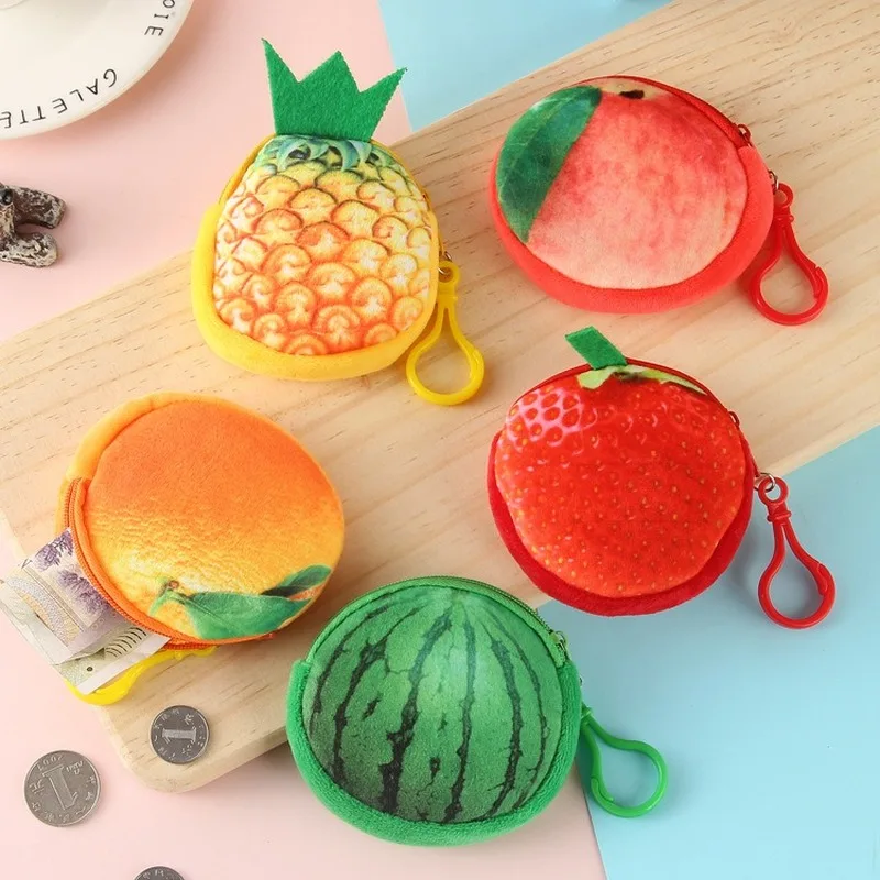 Creative Plush Zero Wallet Plush Purses Simulation Fruit Coin Bag Plush Toys Cartoon Cute Portable Hook Ladies Mini Wallet
Creative Plush Zero Wallet Plush Purses Simulation Fruit Coin Bag Plush Toys Cartoon Cute Portable Hook Ladies Mini Wallet