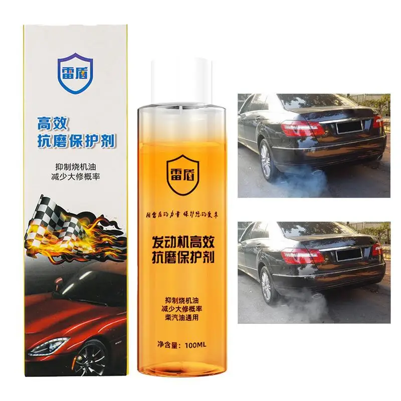 

1pc/100ml Engine Protection Oil Internal Cleaner Protective Motor Oil With Restore Additive Anti Wear Agent For Auto Accessories