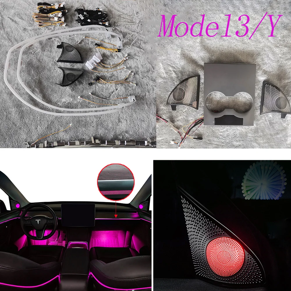 Laser Engraving Decorate Inter Lamp Touch Control Ambient Light For Tesla Model 3 Model Y 2021 2022 Center Pillar Horn Cover
Laser Engraving Decorate Inter Lamp Touch Control Ambient Light For Tesla Model 3 Model Y 2021 2022 Center Pillar Horn Cover