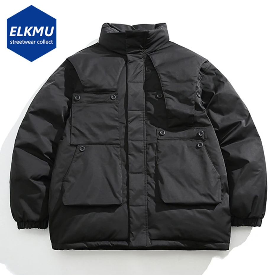 Parkas Winter Padded Jackets 2023 Men Bubble Coat Multi Pockets Puffer Jacket Thicken Warm Black Parkas Outwear for Male
Parkas Winter Padded Jackets 2023 Men Bubble Coat Multi Pockets Puffer Jacket Thicken Warm Black Parkas Outwear for Male
