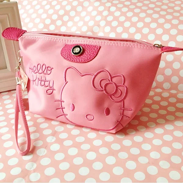 Sanrio Cute Cosmetic Bag Cartoon Hello Kitty Anime Organizing Bag Large Capacity Travel Waterproof Storage Bag Women's Handbag
Sanrio Cute Cosmetic Bag Cartoon Hello Kitty Anime Organizing Bag Large Capacity Travel Waterproof Storage Bag Women's Handbag
