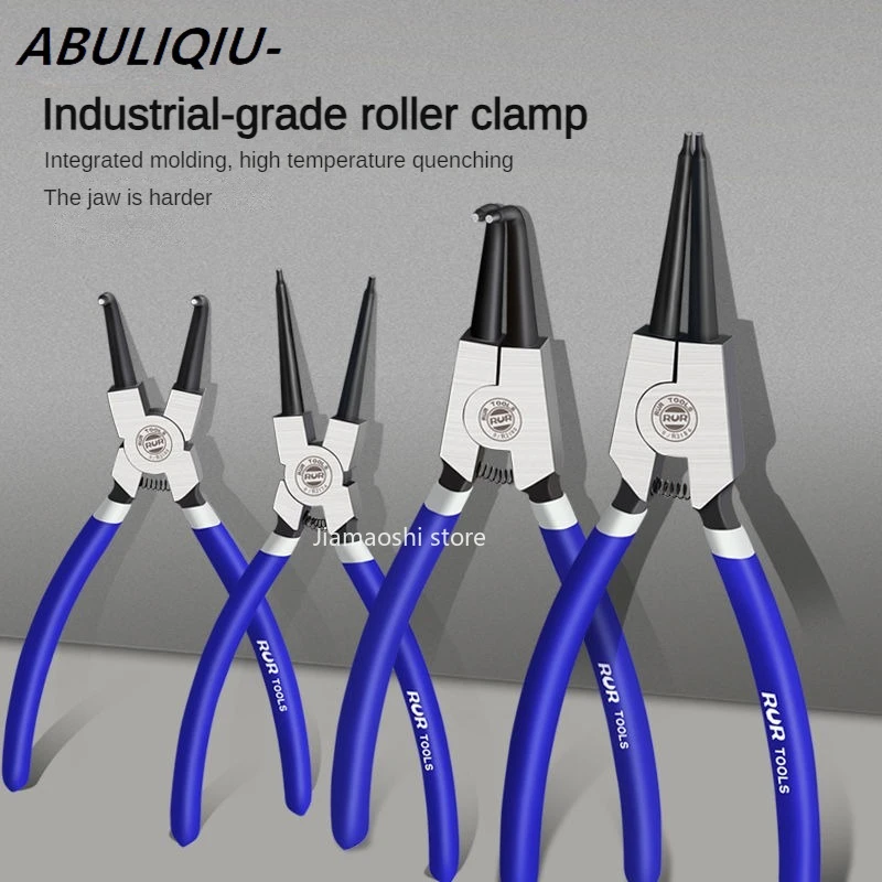Superhard 5/7/9/13 inch Circlip Pliers Internal External Plier Retaining Clips Carbon Steel Multifunctional Snap Ring Plier Tool
Superhard 5/7/9/13 inch Circlip Pliers Internal External Plier Retaining Clips Carbon Steel Multifunctional Snap Ring Plier Tool