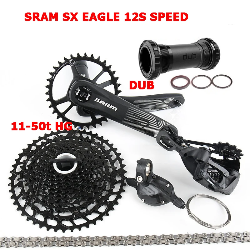 100% оригинальный новый SRAM SX EAGLE 1X12 12 Скоростей 12 в 11-50T велосипедная групсет DUB кривошипная система рычаг переключения передач триггер
100% оригинальный новый SRAM SX EAGLE 1X12 12 Скоростей 12 в 11-50T велосипедная групсет DUB кривошипная система рычаг переключения передач триггер
