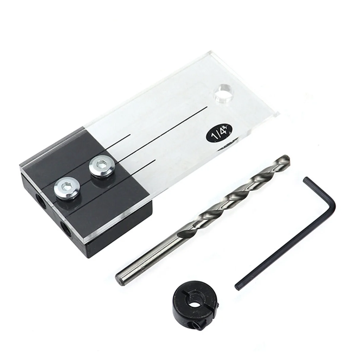 1/4Inch Woodworking Straight Hole Punching Locator Side Hole Punching Locator Vertical Puncher Kit DIY Woodworking Tools
1/4Inch Woodworking Straight Hole Punching Locator Side Hole Punching Locator Vertical Puncher Kit DIY Woodworking Tools