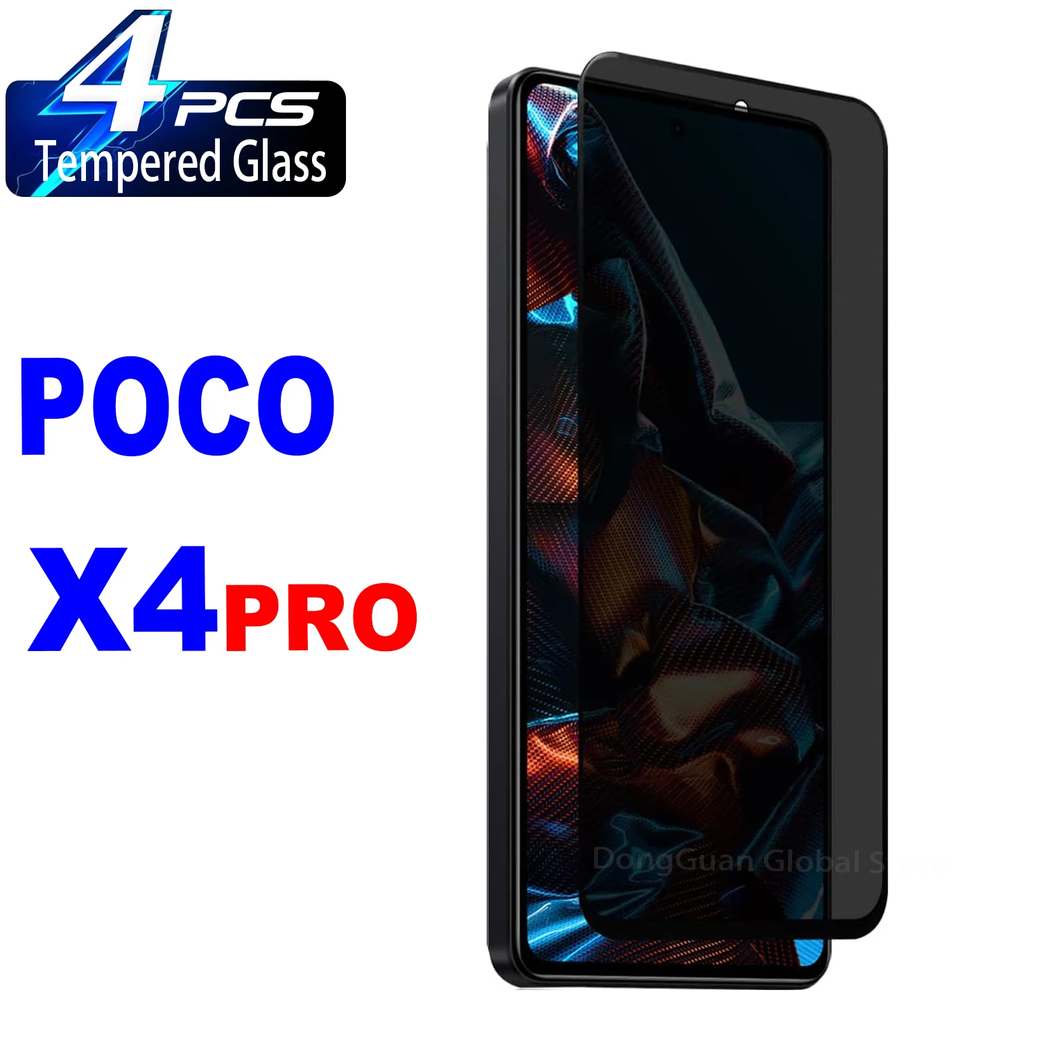 2/4Pcs Anti Spy Tempered Glass For Xiaomi POCO X4 Pro 5G Screen Protector Privacy Glass Film
2/4Pcs Anti Spy Tempered Glass For Xiaomi POCO X4 Pro 5G Screen Protector Privacy Glass Film