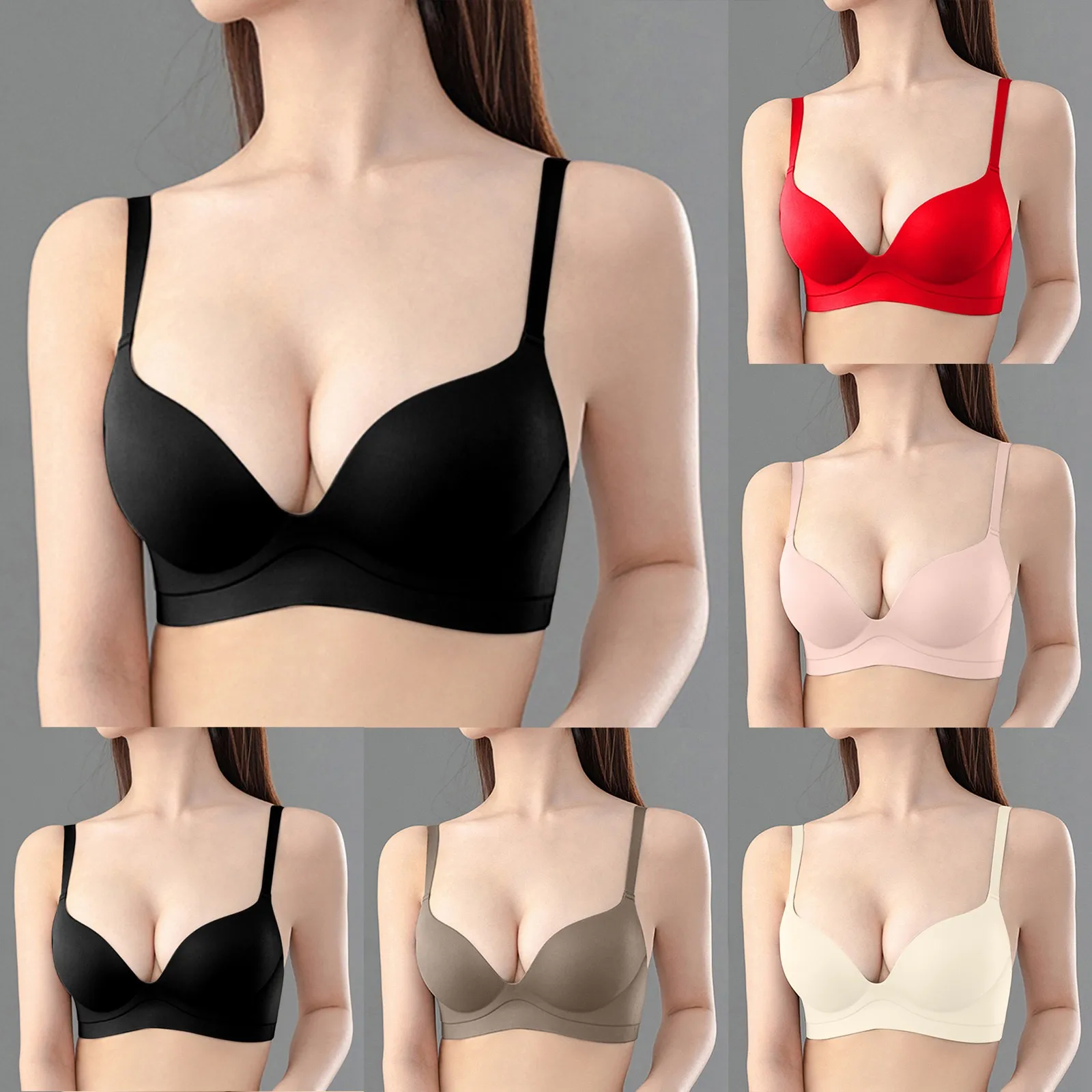 Seamless Bras For Women Push Up Bras No Wire Brassiere A B Cup Underwear Sexy Bralette Three Quarters(3/4 Cup) Lingerie
Seamless Bras For Women Push Up Bras No Wire Brassiere A B Cup Underwear Sexy Bralette Three Quarters(3/4 Cup) Lingerie