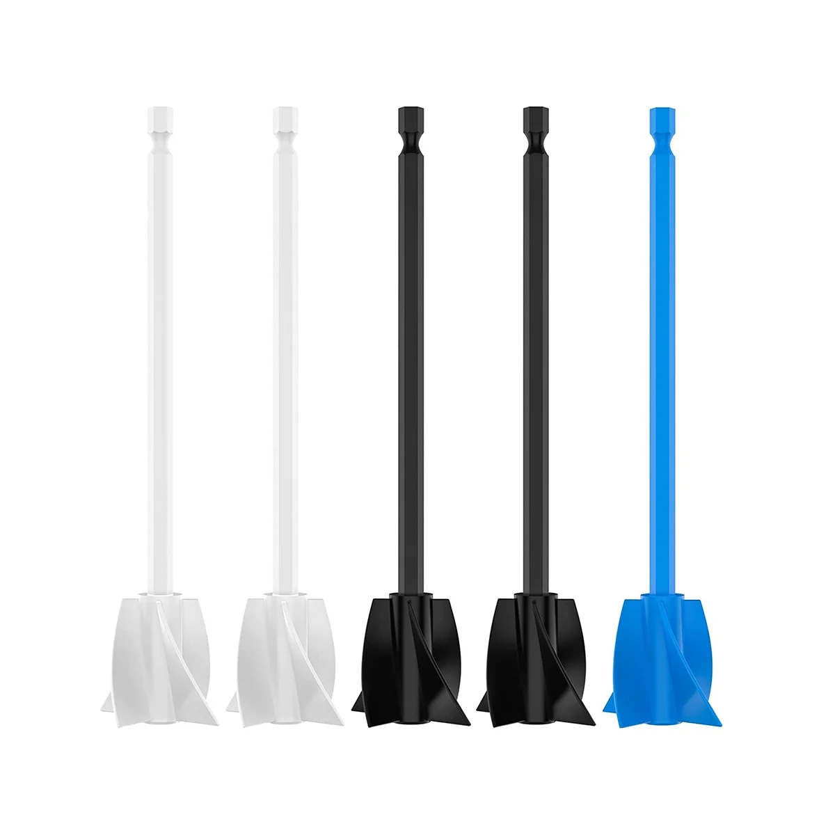 Mixer Attachment Drill for Resin, Pack of 5 Epoxy Resin Mixer Resin Mixer Attachment,Spiral Stirrer for Mixing Paint
Mixer Attachment Drill for Resin, Pack of 5 Epoxy Resin Mixer Resin Mixer Attachment,Spiral Stirrer for Mixing Paint