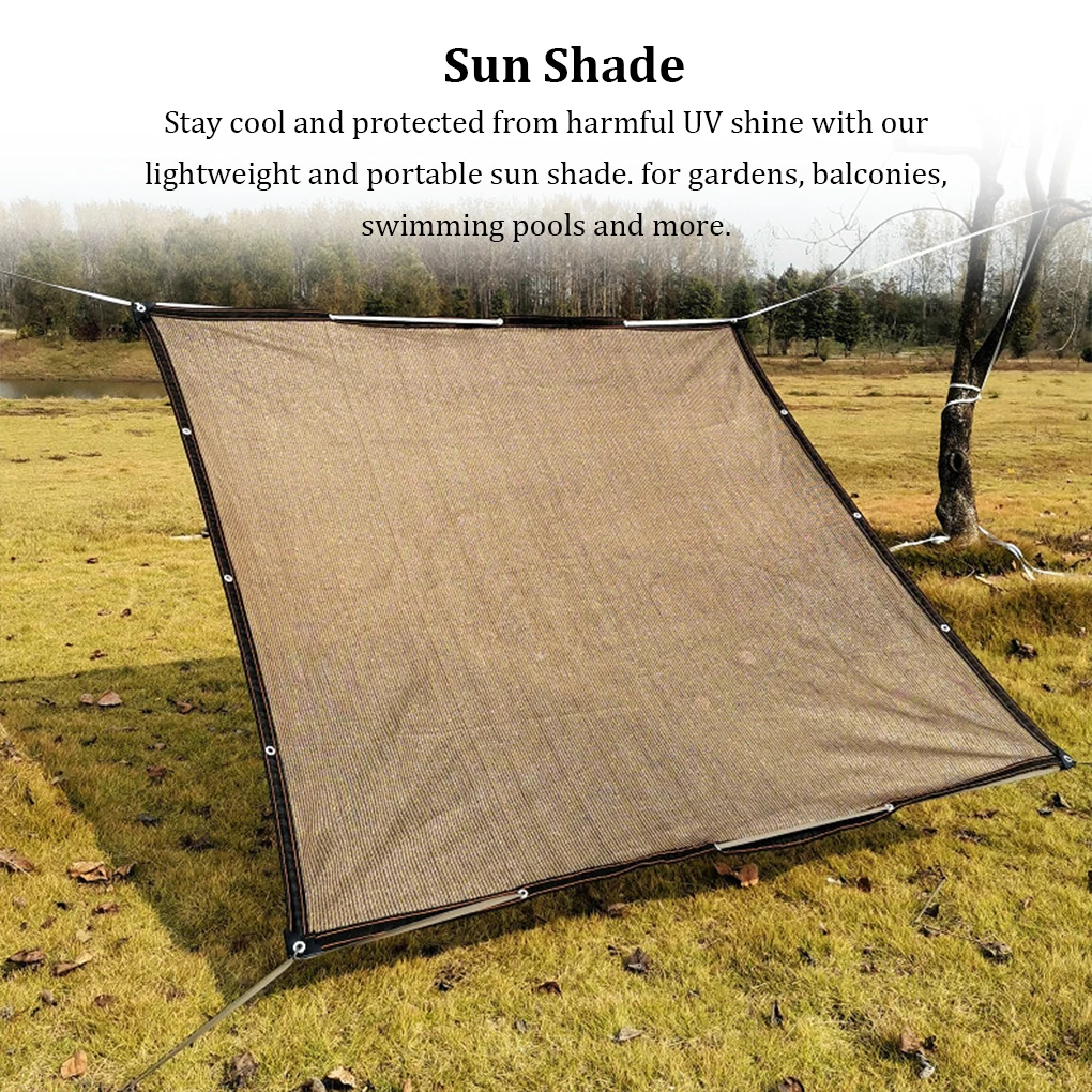 

Lightweight And Portable Shade Sail For Garden Buildings UV Protection Privacy Screen Durable Material Sun Shade Sail 3