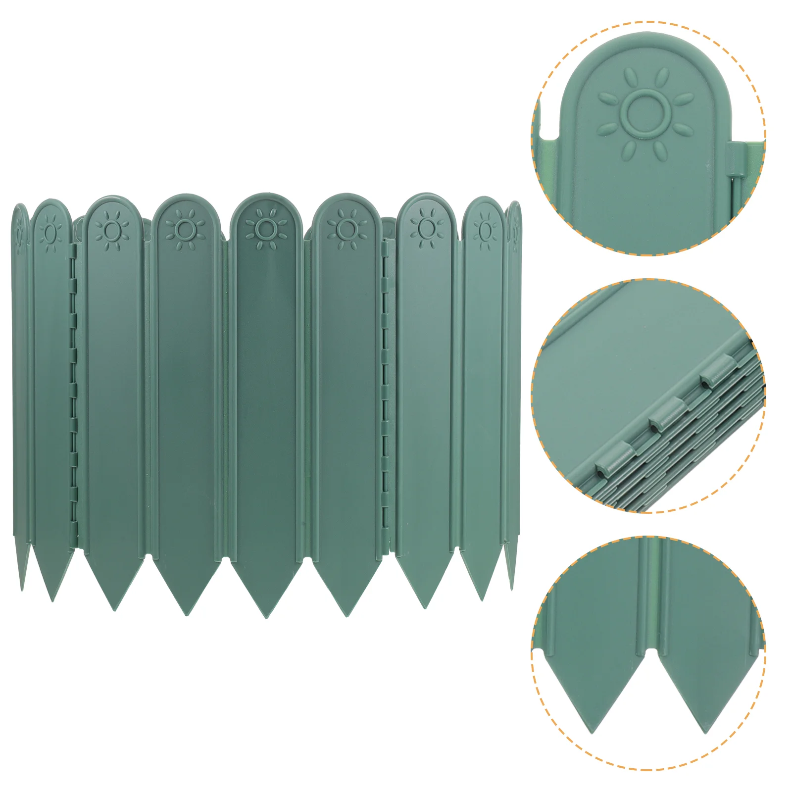 

Bag of Plastic Garden Lawn Fence Landscape Fencing Ornamental Border Panel