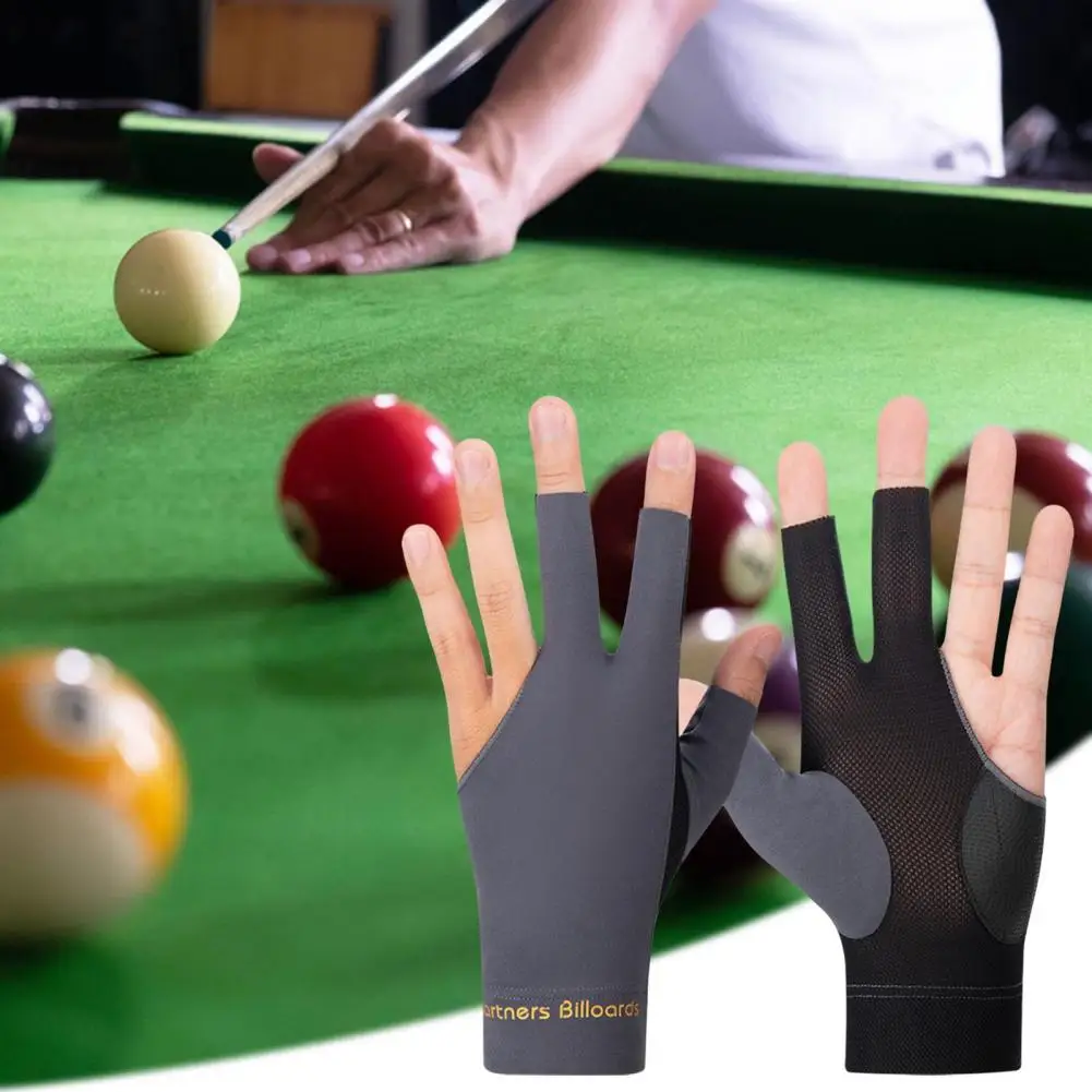 Elastic Anti-slip Billiards Gloves High Elastic Billiard Pool Gloves Soft Breathable Non-slip Sports Supplies for Sweat
Elastic Anti-slip Billiards Gloves High Elastic Billiard Pool Gloves Soft Breathable Non-slip Sports Supplies for Sweat
