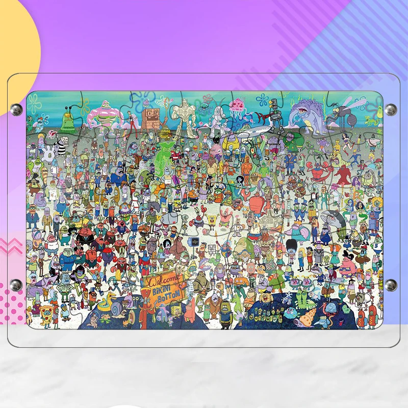 Acrylic 3D Puzzle Transparent Glass Puzzle with Frame Brain Tease Toys Cartoon Anime Picture Jigsaw Puzzle for Adults Kids Gifts
Acrylic 3D Puzzle Transparent Glass Puzzle with Frame Brain Tease Toys Cartoon Anime Picture Jigsaw Puzzle for Adults Kids Gifts