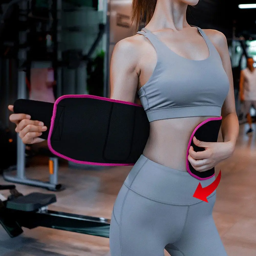 Fitness Waist Back Support Belts Sweat Belt Trainer Lumbar Trimmer joint Abdominale Musculation Sports Protector U0L9
Fitness Waist Back Support Belts Sweat Belt Trainer Lumbar Trimmer joint Abdominale Musculation Sports Protector U0L9