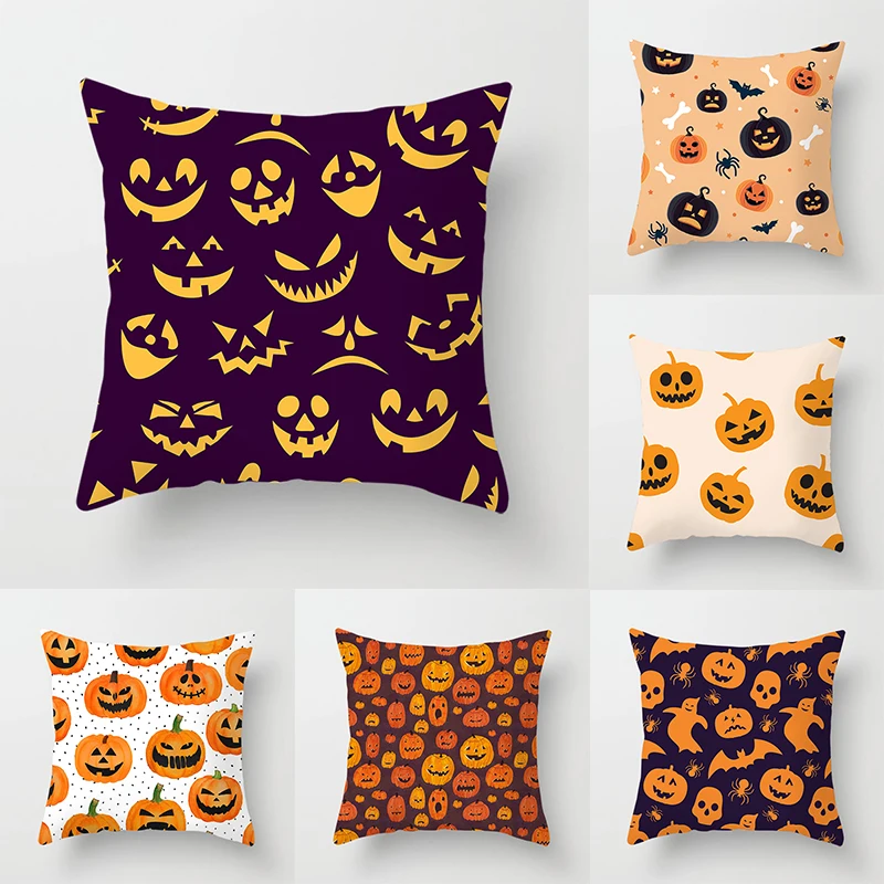 Pumpkin Throw Pillow Cover Halloween Theme Sofa Chair Bed Cushion Home Decor
Pumpkin Throw Pillow Cover Halloween Theme Sofa Chair Bed Cushion Home Decor