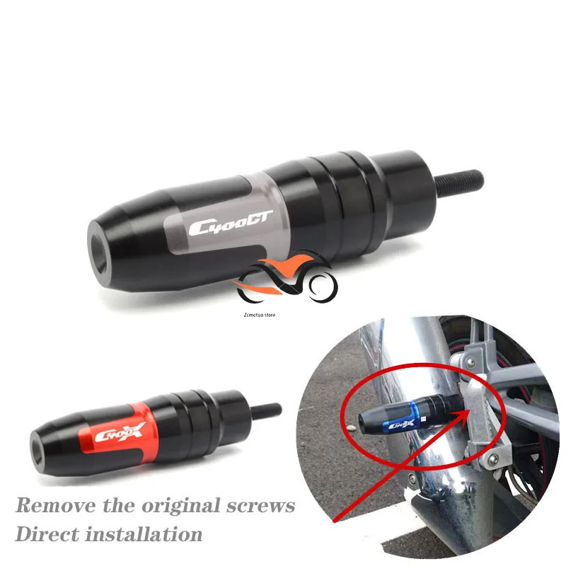 For BMW C400X C400GT C 400X C 400 GT Motorcycle CNC Aluminum Frame Exhaust Sliders Crash Protector Pads Crash silder with logo
For BMW C400X C400GT C 400X C 400 GT Motorcycle CNC Aluminum Frame Exhaust Sliders Crash Protector Pads Crash silder with logo