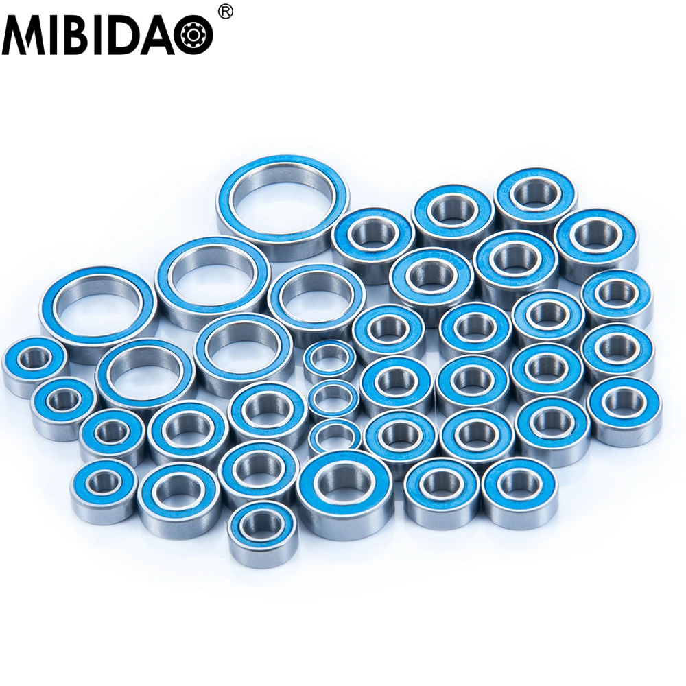 MIBIDAO 39Pcs Wheel Hub Blue Ball Bearing Chrome Steel Metric Rubber Sealed For 1/10 TRX-4 TRX4 Bronco RC Crawler Car
MIBIDAO 39Pcs Wheel Hub Blue Ball Bearing Chrome Steel Metric Rubber Sealed For 1/10 TRX-4 TRX4 Bronco RC Crawler Car