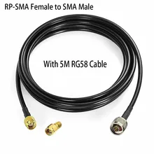 Cable+Adapter 16.4FT Extension Cable For RAK Nebra Bobcat Helium Hotspot HNT Miner Antenna RP-SMA Male 5M(16.4FT) RG58 Cable
Cable+Adapter 16.4FT Extension Cable For RAK Nebra Bobcat Helium Hotspot HNT Miner Antenna RP-SMA Male 5M(16.4FT) RG58 Cable