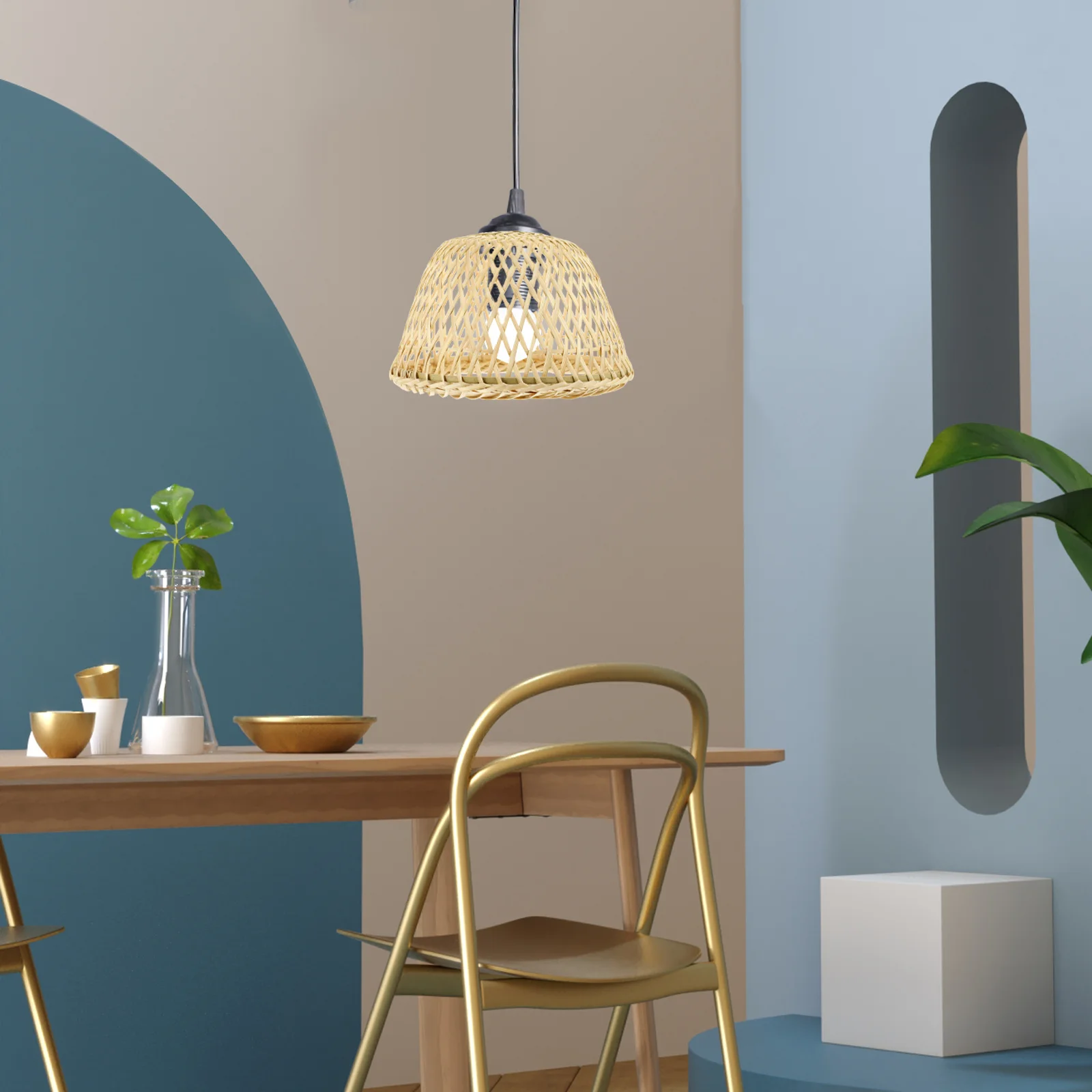 Bamboo Lampshade Woven Craft Creative Accessory Ceiling Retro Decor Simple Cover Boho
Bamboo Lampshade Woven Craft Creative Accessory Ceiling Retro Decor Simple Cover Boho