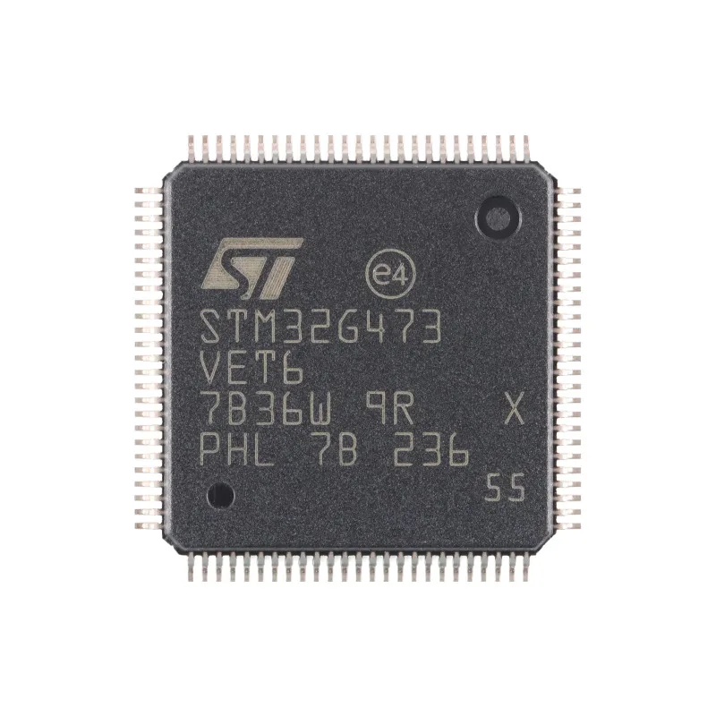5pcs/Lot STM32G473VET6 LQFP-100 ARM Microcontrollers - MCU Mainstream Arm Cortex-M4 MCU 170MHz 512Kbytes of Flash Math Accel,
5pcs/Lot STM32G473VET6 LQFP-100 ARM Microcontrollers - MCU Mainstream Arm Cortex-M4 MCU 170MHz 512Kbytes of Flash Math Accel,