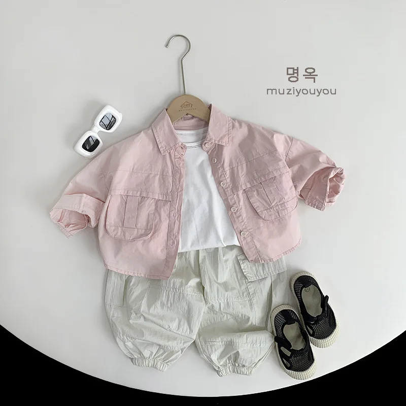 2025 Summer New Children Short Sleeve T Shirts Fashion Girl Letter Print T Shirts Kids Boys Casual Tops Baby Tee Infant Clothes 8 S5a7676635b424435b1eddf6dfe770469D