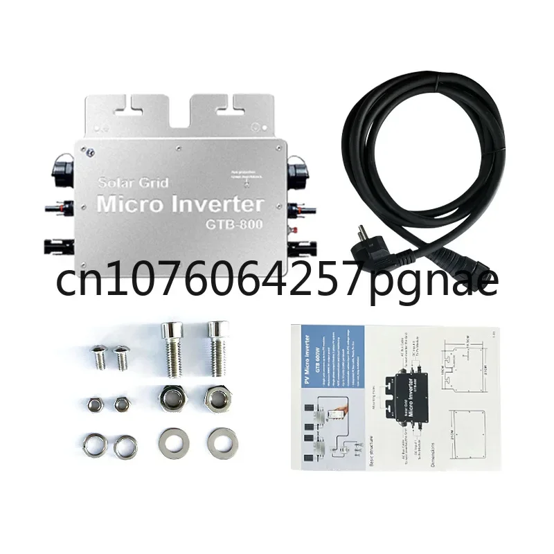 European Household Solar System Inverter Photovoltaic Power Generation Micro Inverter 6000/700/800W
European Household Solar System Inverter Photovoltaic Power Generation Micro Inverter 6000/700/800W