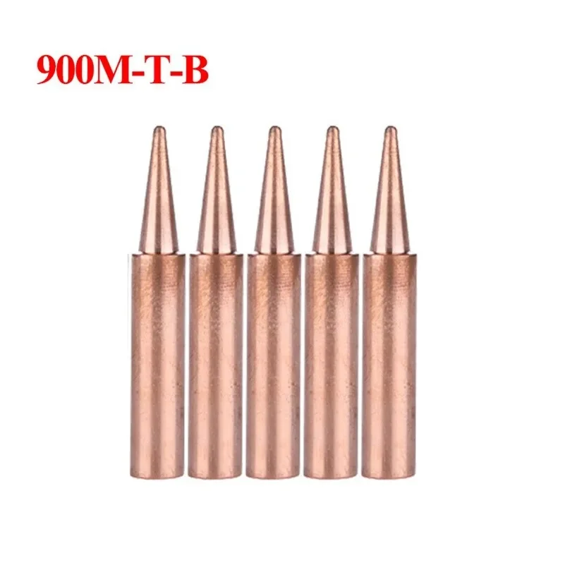 5pcs T-B Pure Copper Iron Tip Soldering Tip Rework Station Welding Head 900M Electric Iron Tip Soldering Tools
5pcs T-B Pure Copper Iron Tip Soldering Tip Rework Station Welding Head 900M Electric Iron Tip Soldering Tools