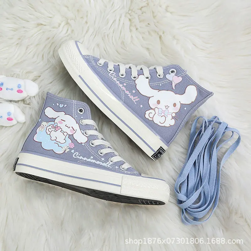 Canvas Shoes Melodys Cinnamorols Dog Casual Sneakers Student High Top Sports Shoes Boy Girl Woman Man Shoes Halloween Party Prop
Canvas Shoes Melodys Cinnamorols Dog Casual Sneakers Student High Top Sports Shoes Boy Girl Woman Man Shoes Halloween Party Prop