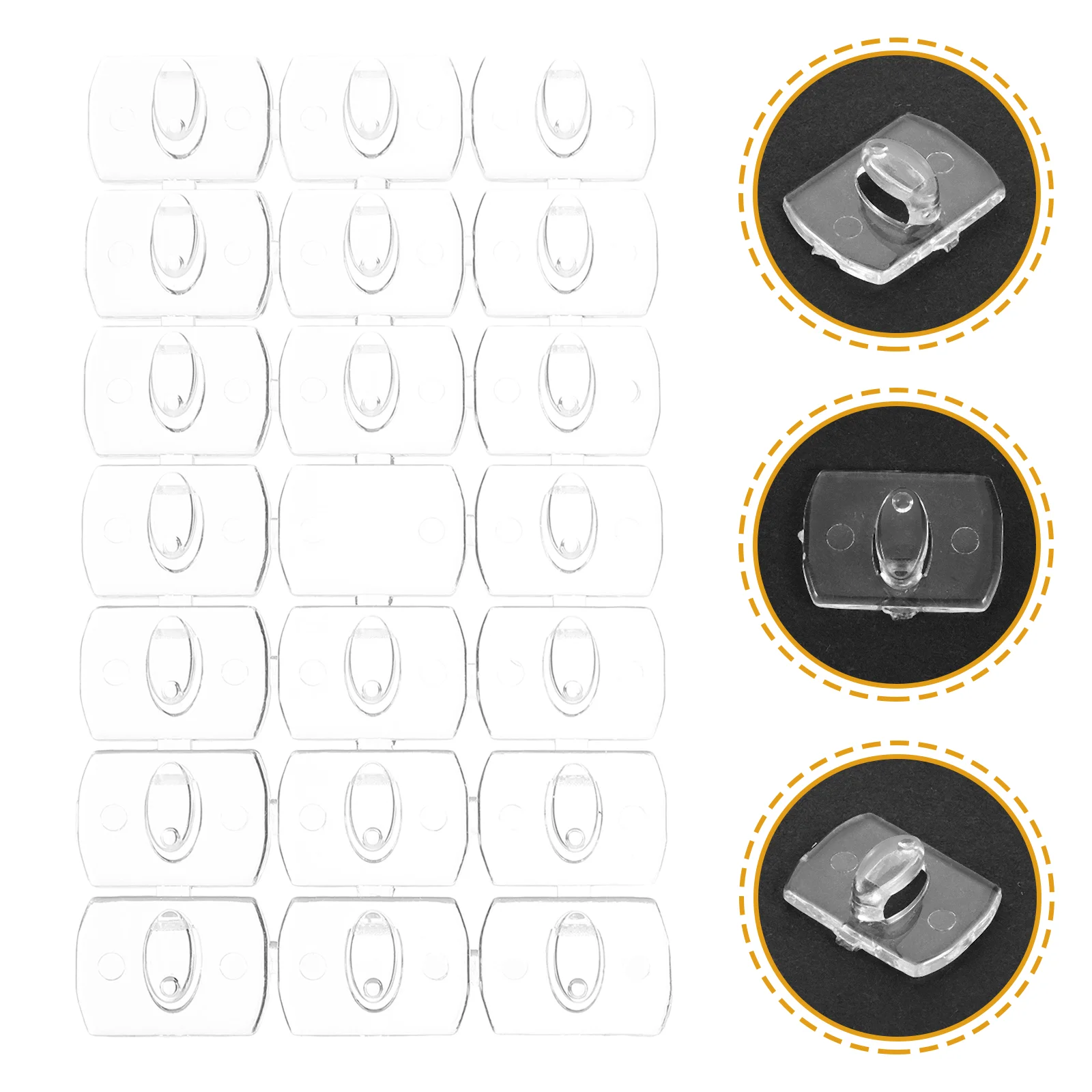 20 Pcs Removable Wall Hooks Jewelry Xmas Lights Indoor Sticky Christmas Garland Wall-mounted Clips up
20 Pcs Removable Wall Hooks Jewelry Xmas Lights Indoor Sticky Christmas Garland Wall-mounted Clips up