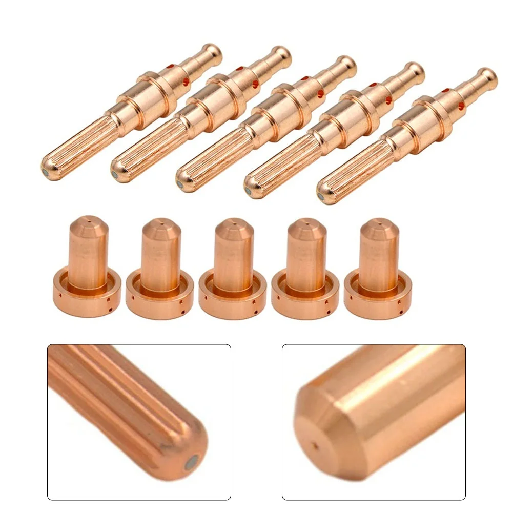 5pcs 9-8215 Electrode 5 Pcs 9-8207 Nozzle Tips Kit For SL60/100 Plasma 30~100A Welidng Plasma Torch Accessories
5pcs 9-8215 Electrode 5 Pcs 9-8207 Nozzle Tips Kit For SL60/100 Plasma 30~100A Welidng Plasma Torch Accessories