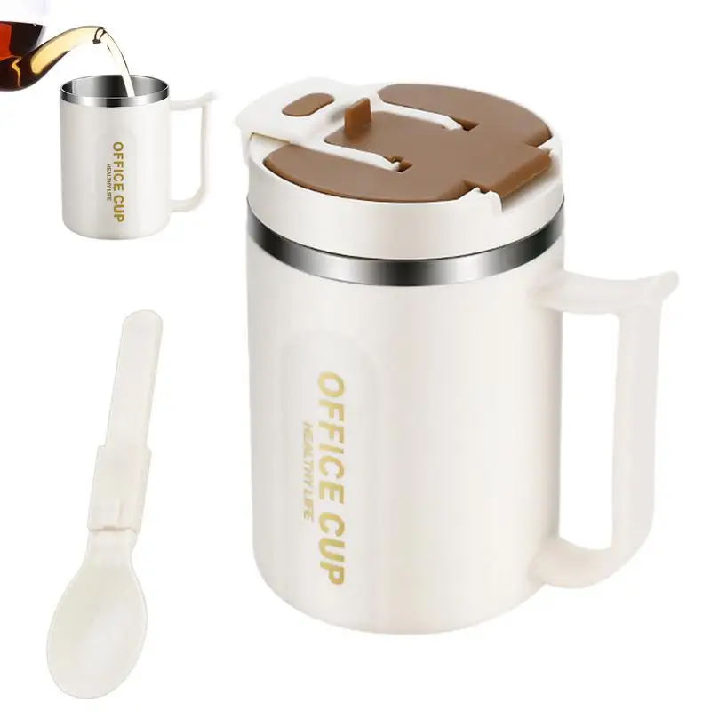 500ml Stainless Steel Thermal Cups Coffee Thermal Mug With Straw Travel Car Flask Insulated Cup Milk Tea Water Bottle
500ml Stainless Steel Thermal Cups Coffee Thermal Mug With Straw Travel Car Flask Insulated Cup Milk Tea Water Bottle