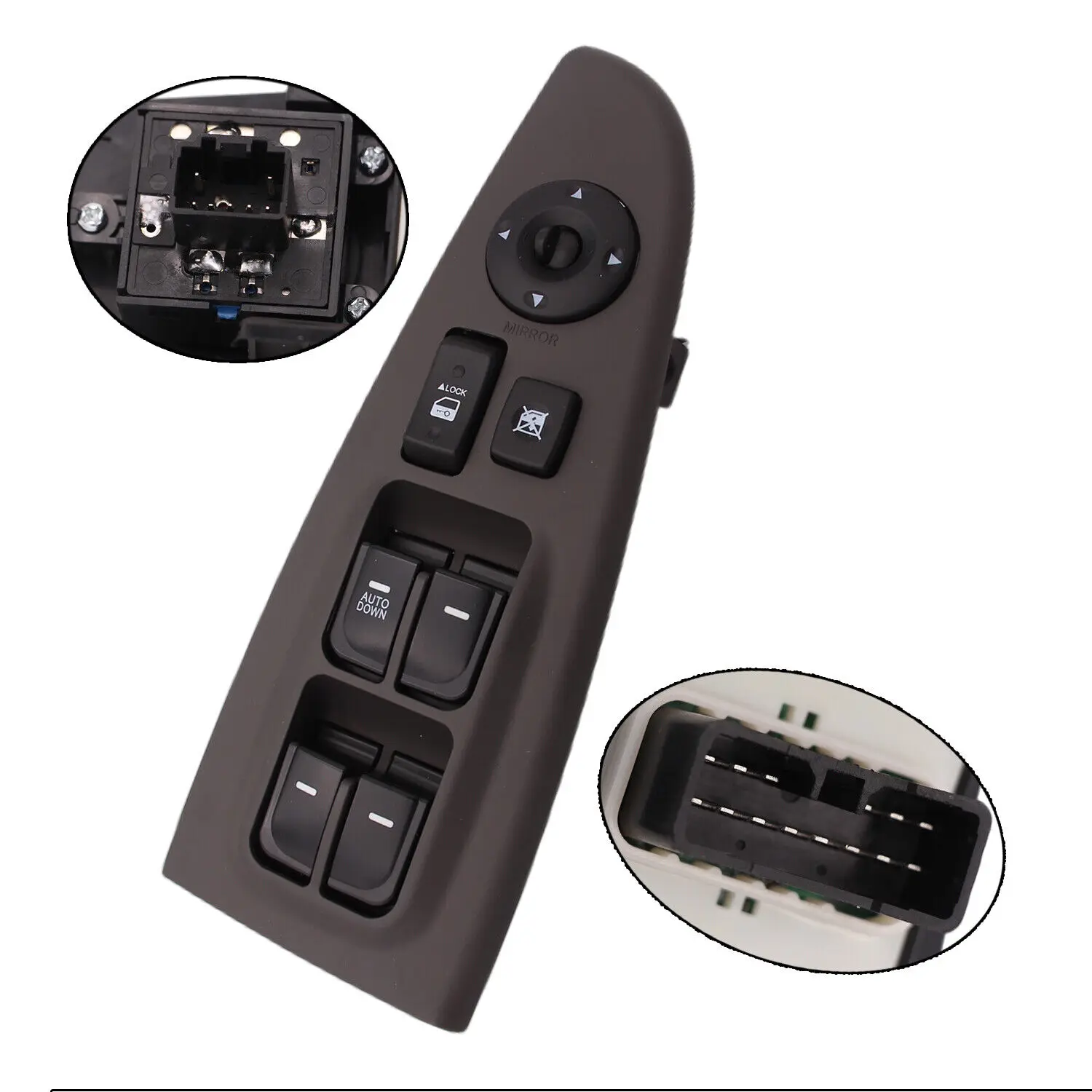 Black Front Driver Side Glass Lifter Switch For Hyundai 2.0L 2007-2010 LH Accessories For Vehicles
Black Front Driver Side Glass Lifter Switch For Hyundai 2.0L 2007-2010 LH Accessories For Vehicles