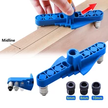 6/8/10mm Self-centering Scriber Woodworking Pocket Hole Jig Doweling Jig Drill Guide Locator Hole Puncher Carpentry Tool Locator
6/8/10mm Self-centering Scriber Woodworking Pocket Hole Jig Doweling Jig Drill Guide Locator Hole Puncher Carpentry Tool Locator