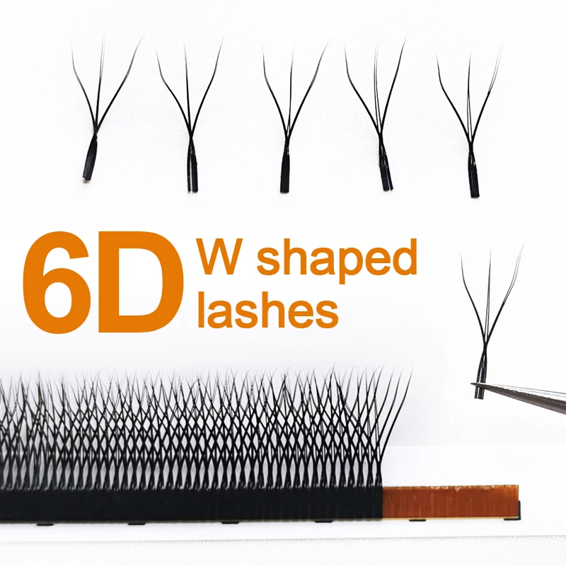 Seamulan W Eyelashes Eyelash Extension High Quality Korean PBT All Curl All Szie Natural Eyelash 6D W Shape Lash Brazilian Cilia
Seamulan W Eyelashes Eyelash Extension High Quality Korean PBT All Curl All Szie Natural Eyelash 6D W Shape Lash Brazilian Cilia