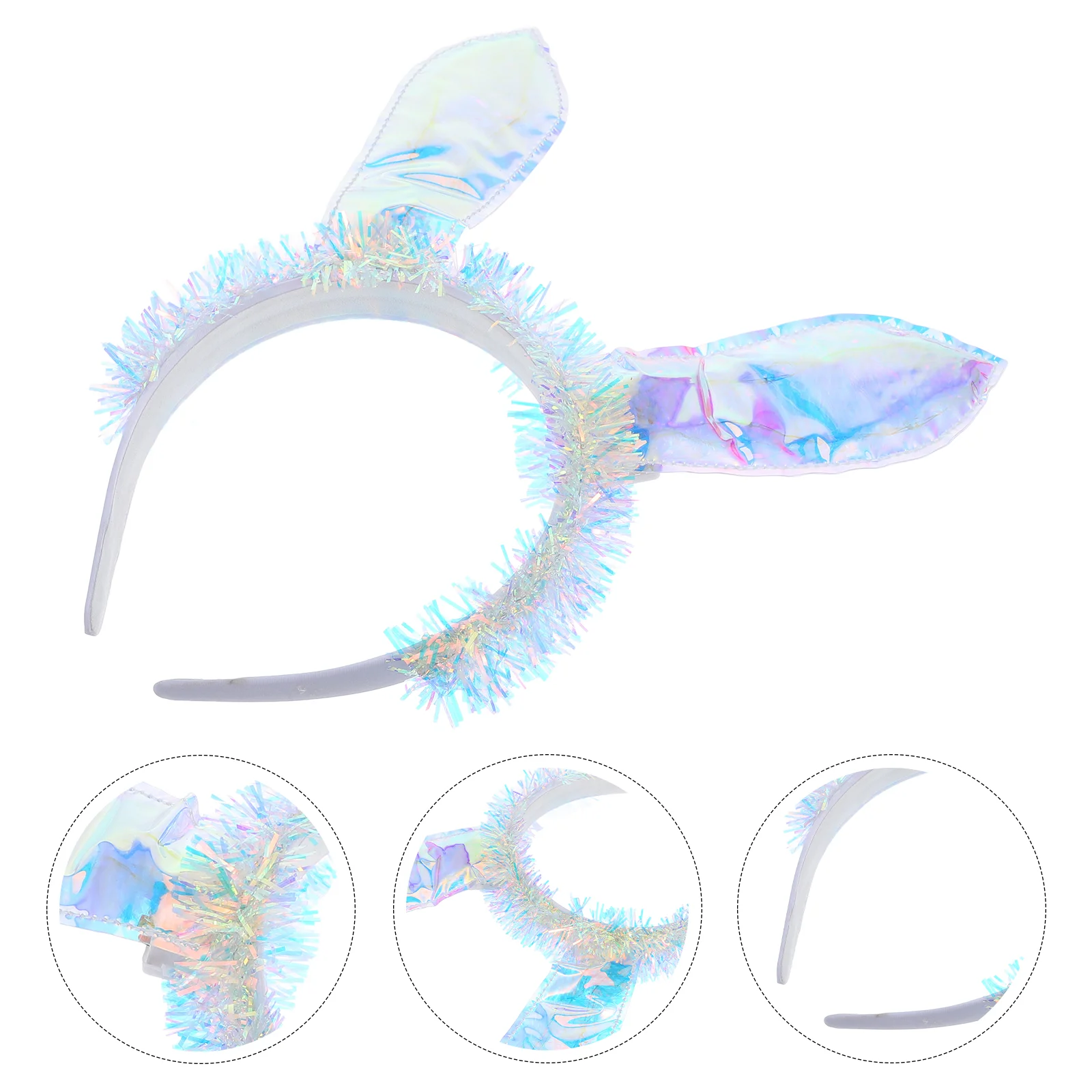 Rabbit Ear Headband Hair Hoop for Women Cosplay Accessories Bunny Headwear PVC Rain Wire Plastic Floor Satin Cloth Party
Rabbit Ear Headband Hair Hoop for Women Cosplay Accessories Bunny Headwear PVC Rain Wire Plastic Floor Satin Cloth Party