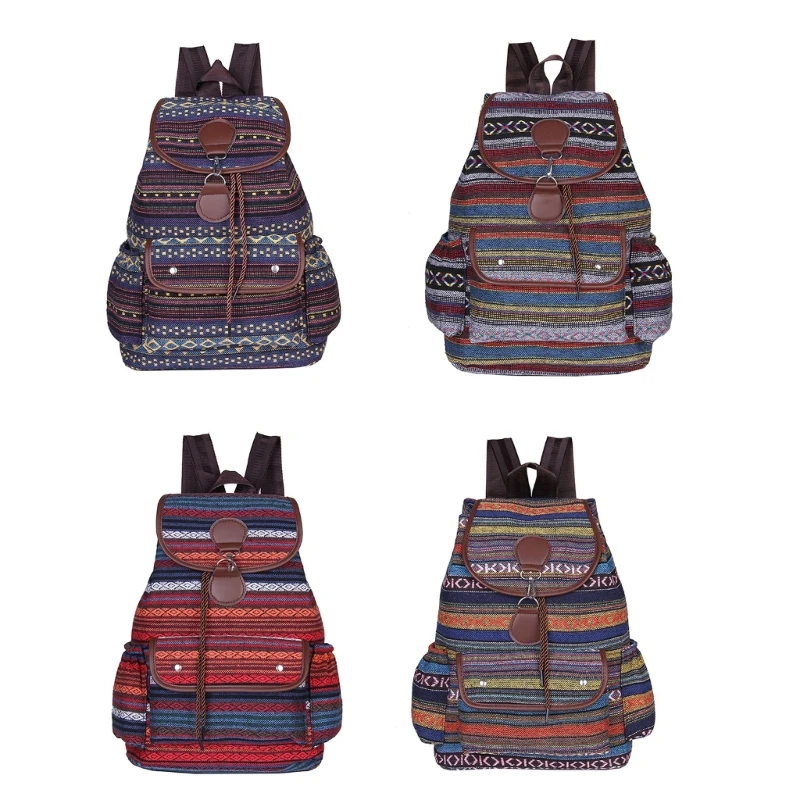 

Travel Daypack Girls Backpack Fashion Bookbags for Teen Girl Student Schoolbag Book Bag Large Capacity Vintage Rucksack