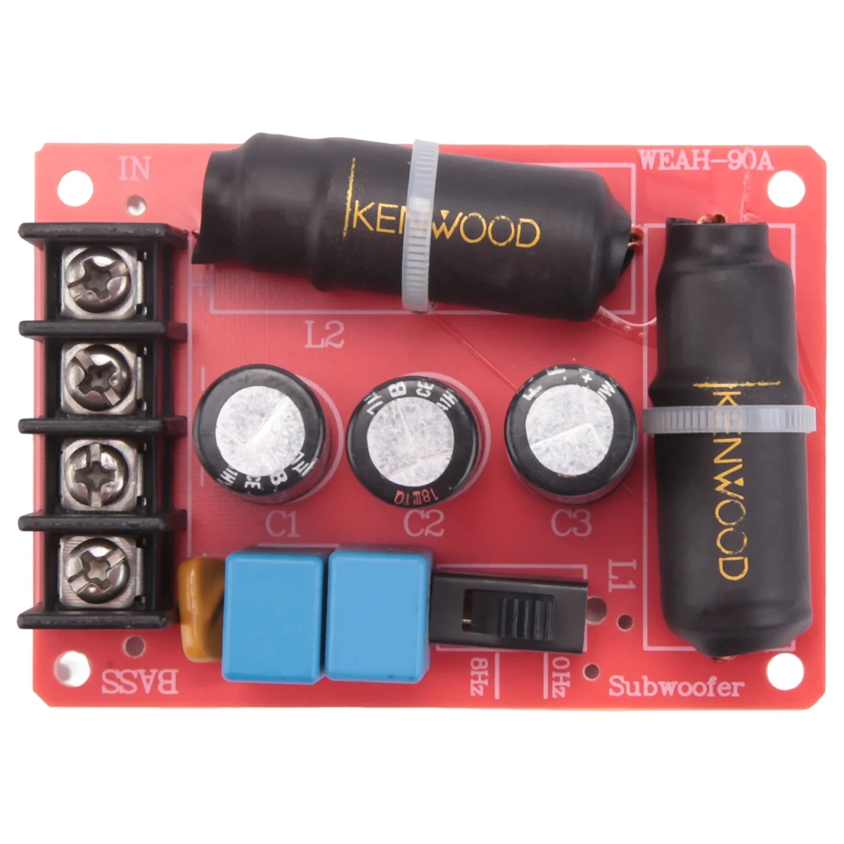 200W 40Hz-400Hz Bass Speaker Subwoofer Frequency Divider Home Theater Hifi Stereo DIY Car Audio Woofer Crossover Filter
200W 40Hz-400Hz Bass Speaker Subwoofer Frequency Divider Home Theater Hifi Stereo DIY Car Audio Woofer Crossover Filter
