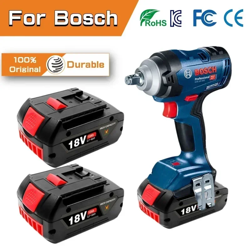 NEW For BOSCH Authentic 18V 10AH LITHIUM-ION BATTERY GBA 18V 10AH 18V Professional GBA GSR GSB BAT618 BAT609 w/Fuel Guage
NEW For BOSCH Authentic 18V 10AH LITHIUM-ION BATTERY GBA 18V 10AH 18V Professional GBA GSR GSB BAT618 BAT609 w/Fuel Guage